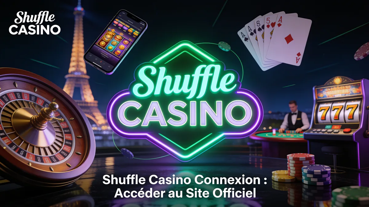 shuffle casino en France — Shuffle Casino Connexion : Accéder au Site Officiel